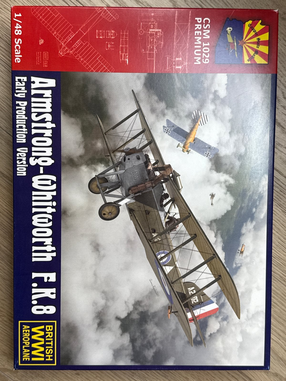Armstrong-Whitworth F.K.8 Early Production 1:48 Modelbouw, Overige merken, Nieuw, Ophalen of Verzenden, Groter dan 1:72