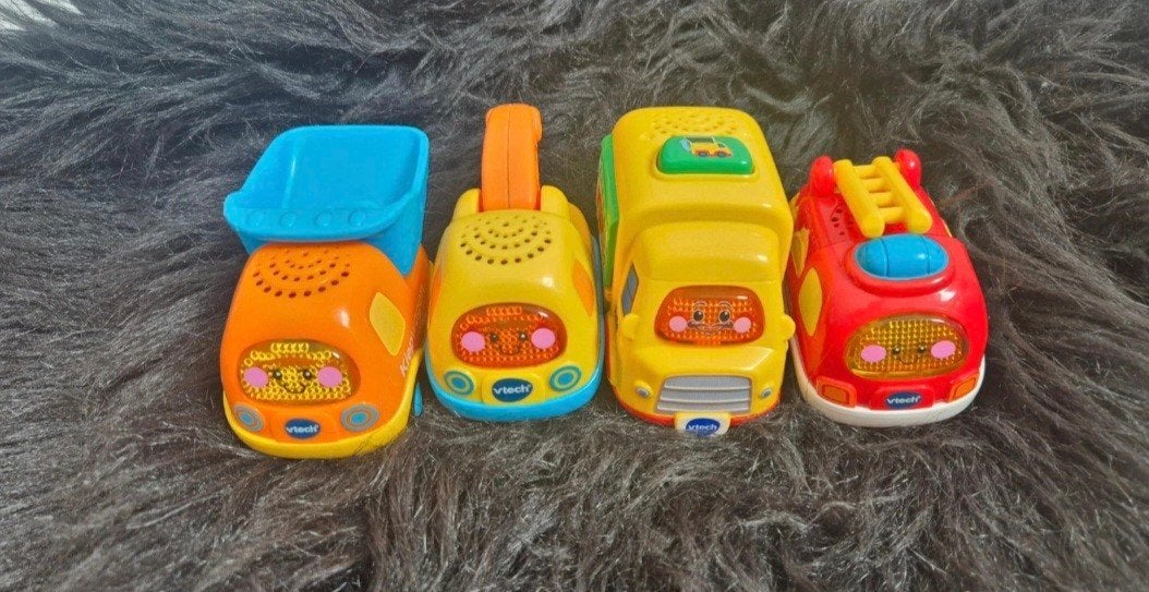 VTech Toet Toet Auto’s set – 4 auto’s incl. batterijen, Ophalen of Verzenden