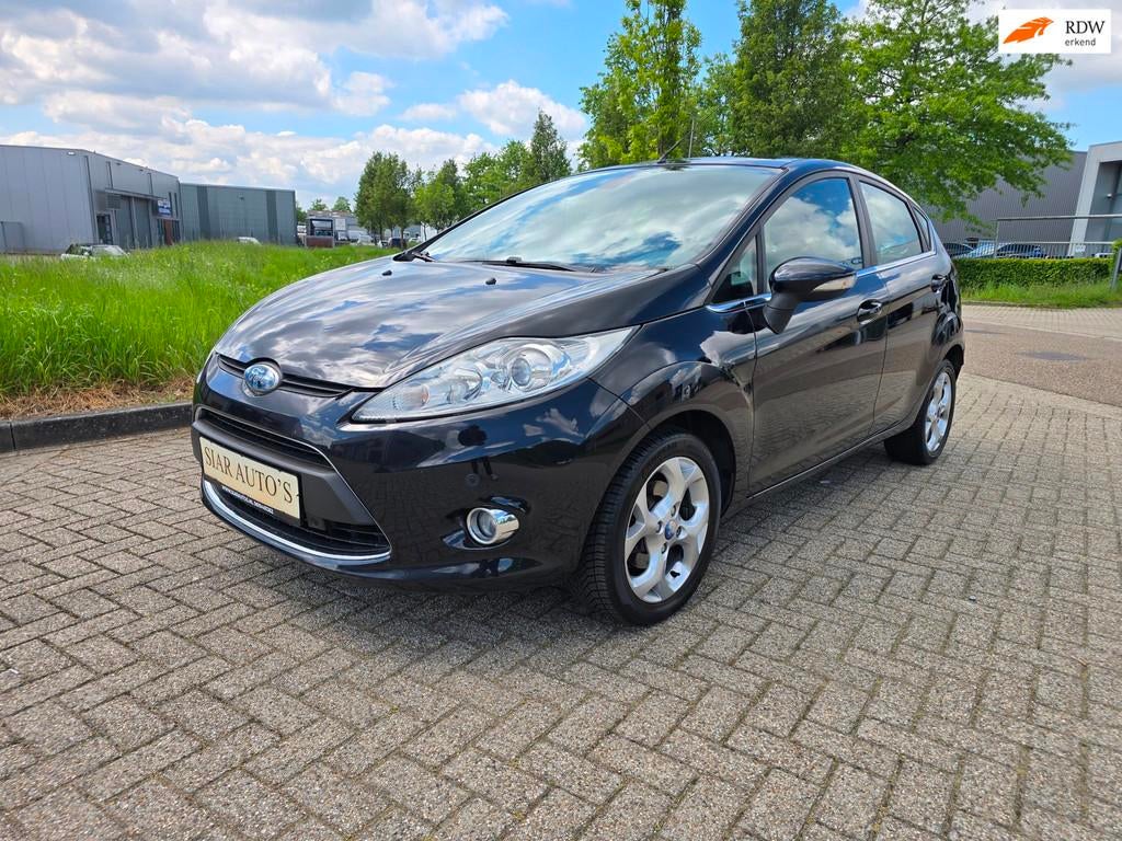 Ford Fiesta 1.4 Trend, Voorwielaandrijving, Euro 5, Zwart, Bedrijf