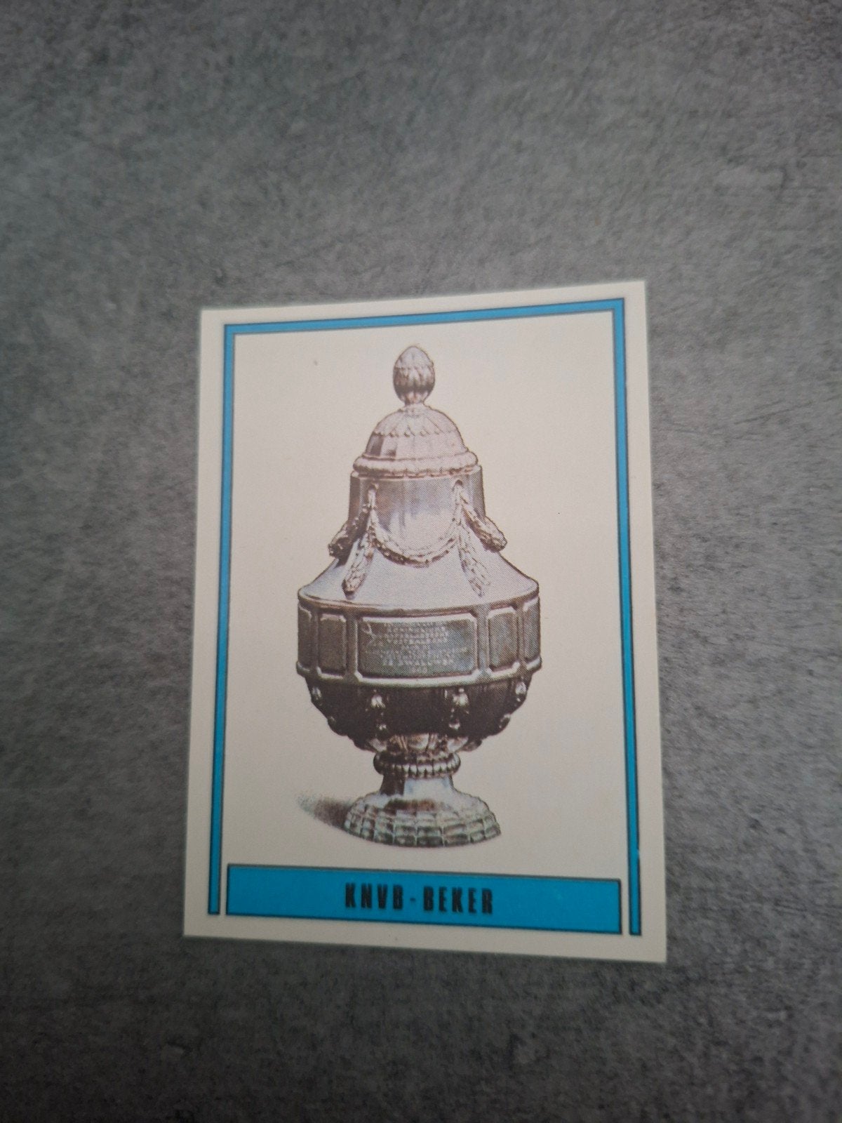 Panini sticker Voetbal 78. KNVB-Beker., Ophalen of Verzenden, Zo goed als nieuw, Sticker