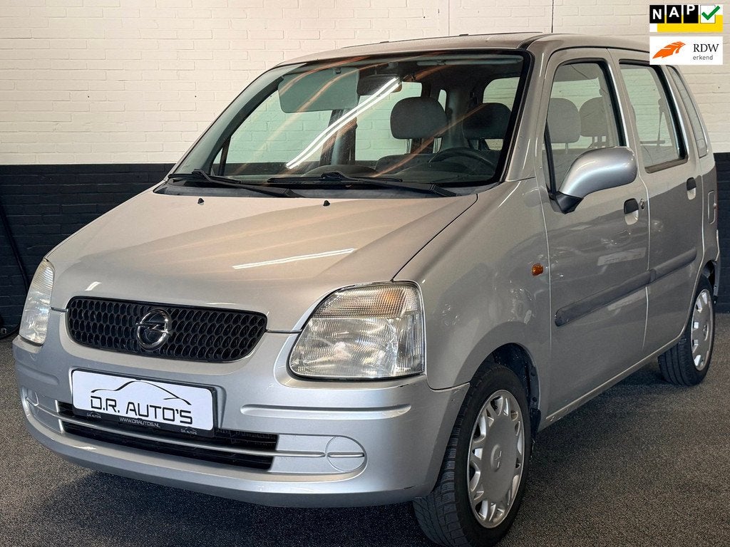 Opel Agila 1.2-16V Comfort open dakje, Voorwielaandrijving, Gebruikt, 31 €/maand, Origineel Nederlands