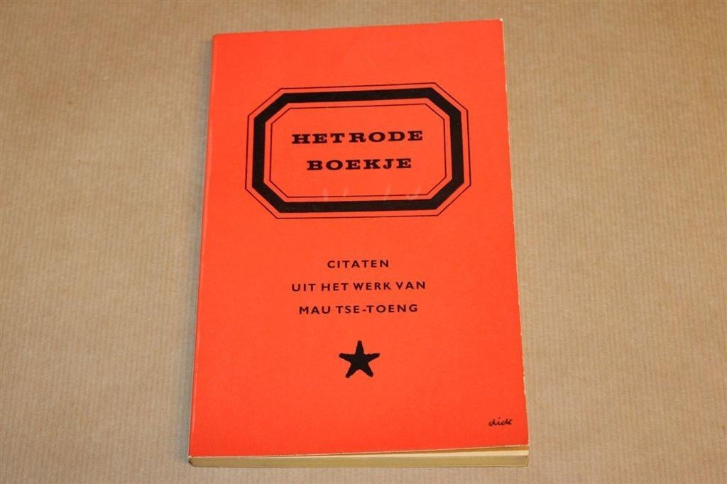 Het Rode Boekje — Mao Zedong Citaten Vintage 1967, Boeken, Verzenden, Gelezen