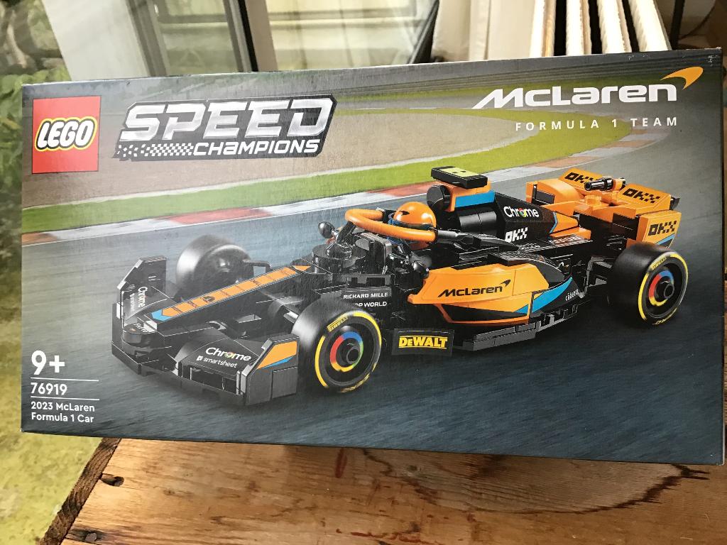 Lego Speed Champions 76919 McLaren Formule 1 2023 (MISB), Lego, Nieuw, Complete set, Compleet