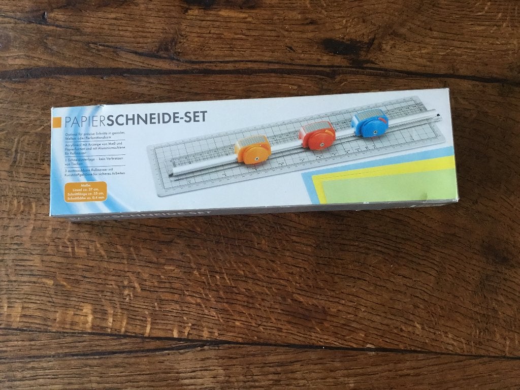 Papier snijset, Gebruikt, Overige thema's, Overige typen, Meerkleurig