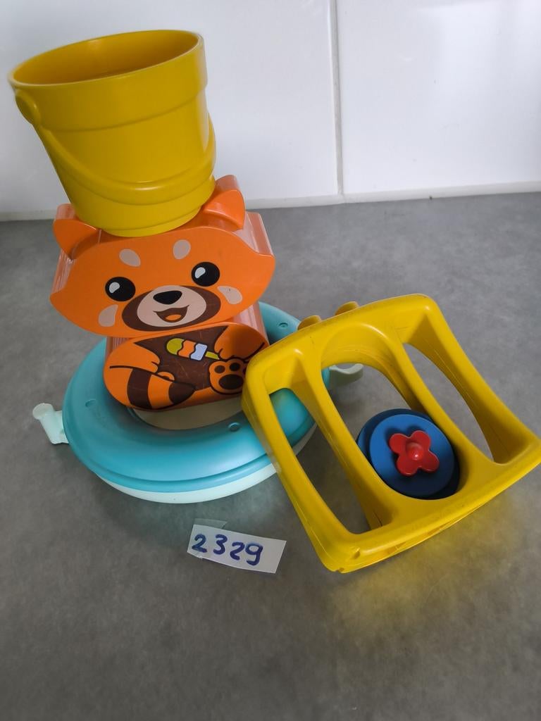 Duplo bad speeltje panda, rammelaar, Ophalen of Verzenden, Rammelaar