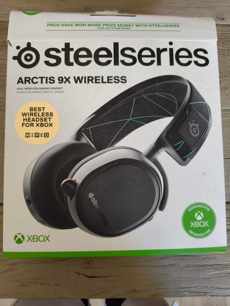 Steelseries arctis 9x wireless, Steelseries Arctis, Ophalen of Verzenden, Zo goed als nieuw, Draadloos