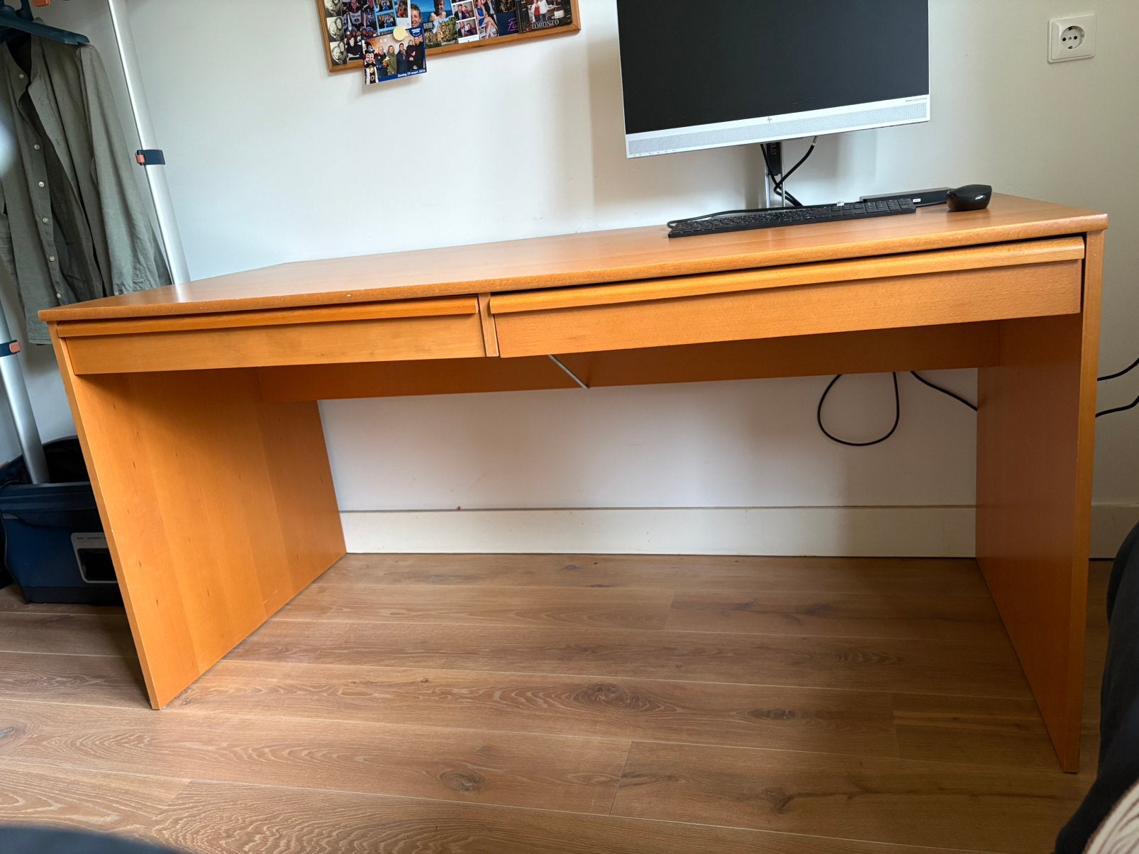 Bureau - in goede staat, Ophalen, 160 cm, Scandinavisch, Hout