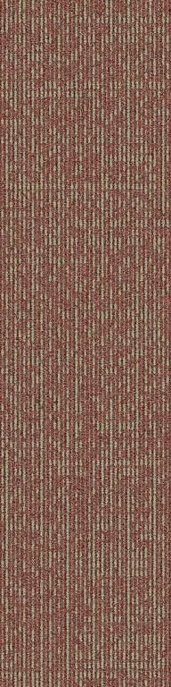 OUTLET tapijttegels 25x100cm Sashiko Stitch Rust, 75 m² of meer, Nieuw, Ophalen of Verzenden, Tapijttegels