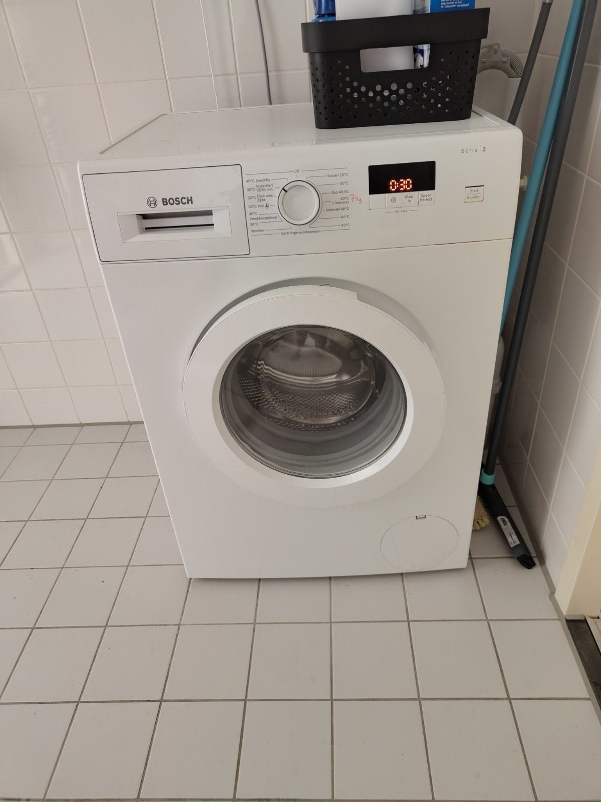 Bosch Serie 2 Wasmachine -, Ophalen, 1200 tot 1600 toeren, Minder dan 85 cm