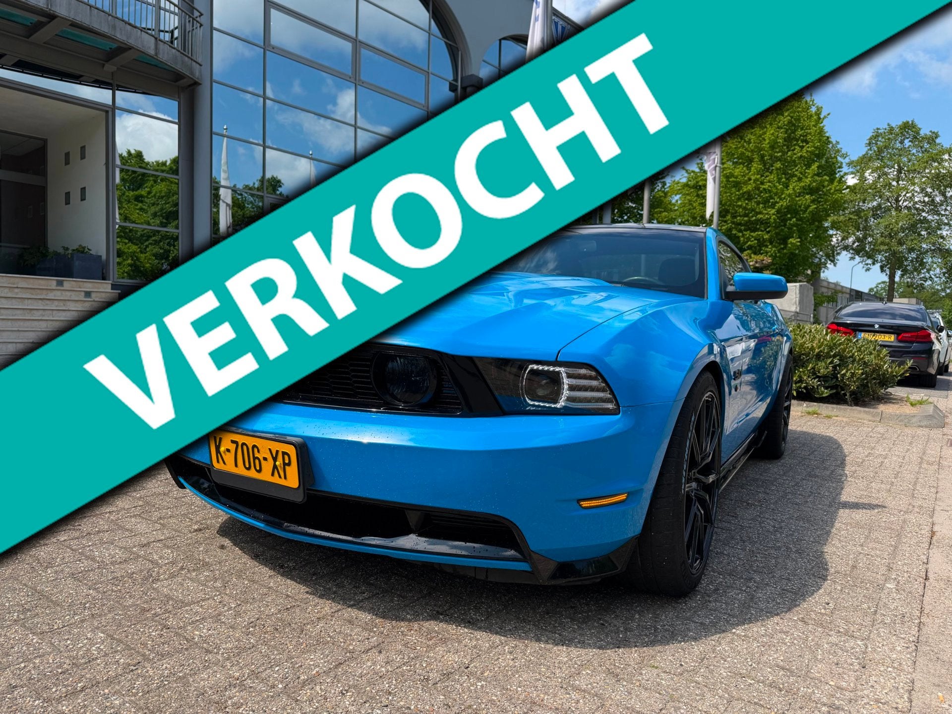 Ford USA Mustang 5.0 V8 GT Aut /panoramdak/20 inch /apk, Auto's, Automaat, Euro 5, Achterwielaandrijving, Gebruikt