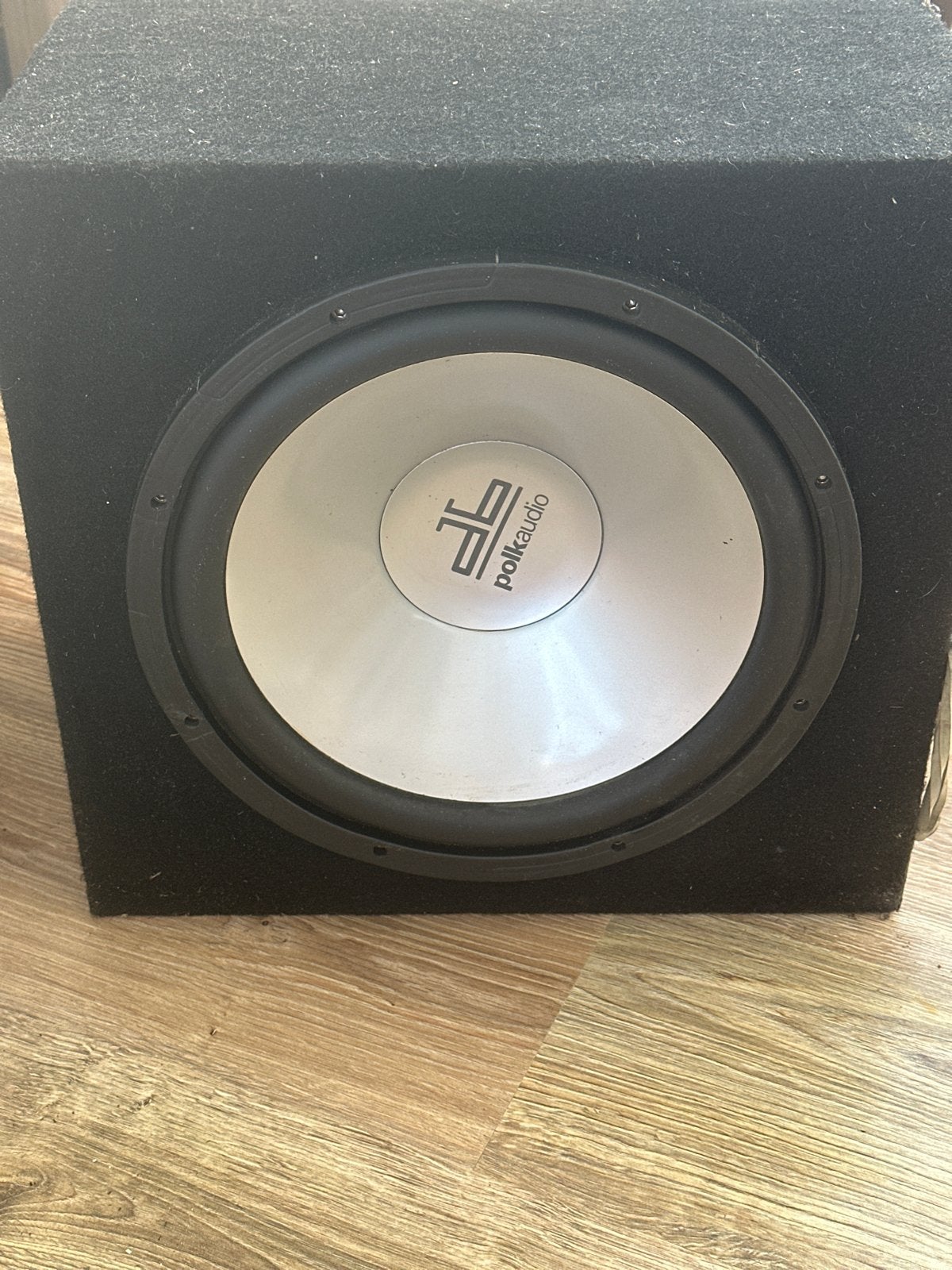 Polk Audio Subwoofer - Krachtige Bass voor Thuisbioscoop, Gebruikt, Subwoofer, 60 tot 120 watt, Ophalen