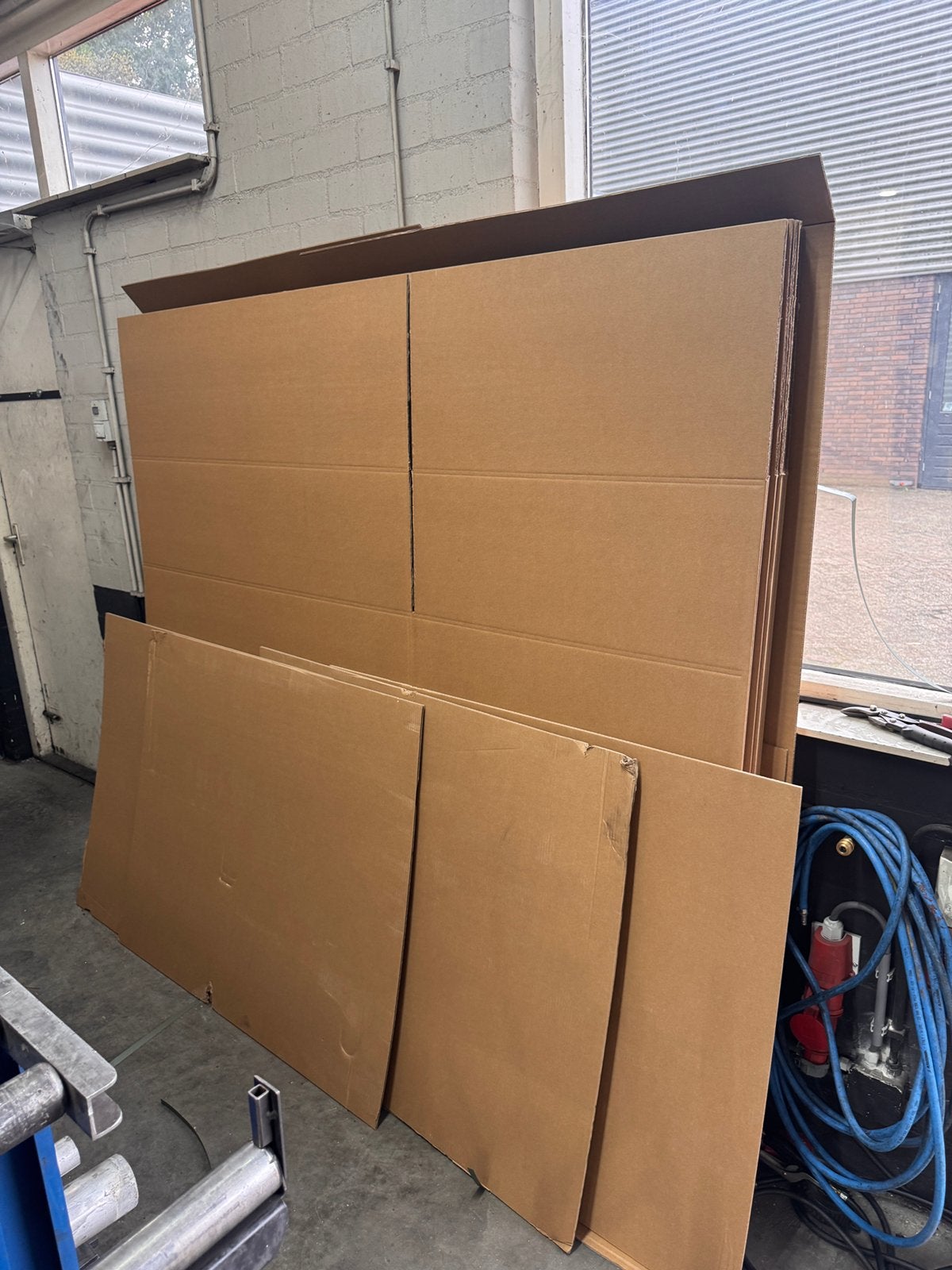 Kartonnen doos pallet formaat, Ophalen, Doos, 100 cm of meer, Opvouwbaar