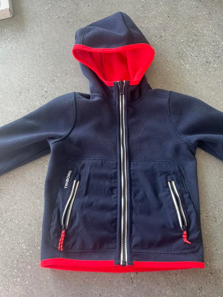Decathlon tribord jas (2 kanten te dragen) maat 98/104, Ophalen of Verzenden, Gebruikt, Meisje, Jas