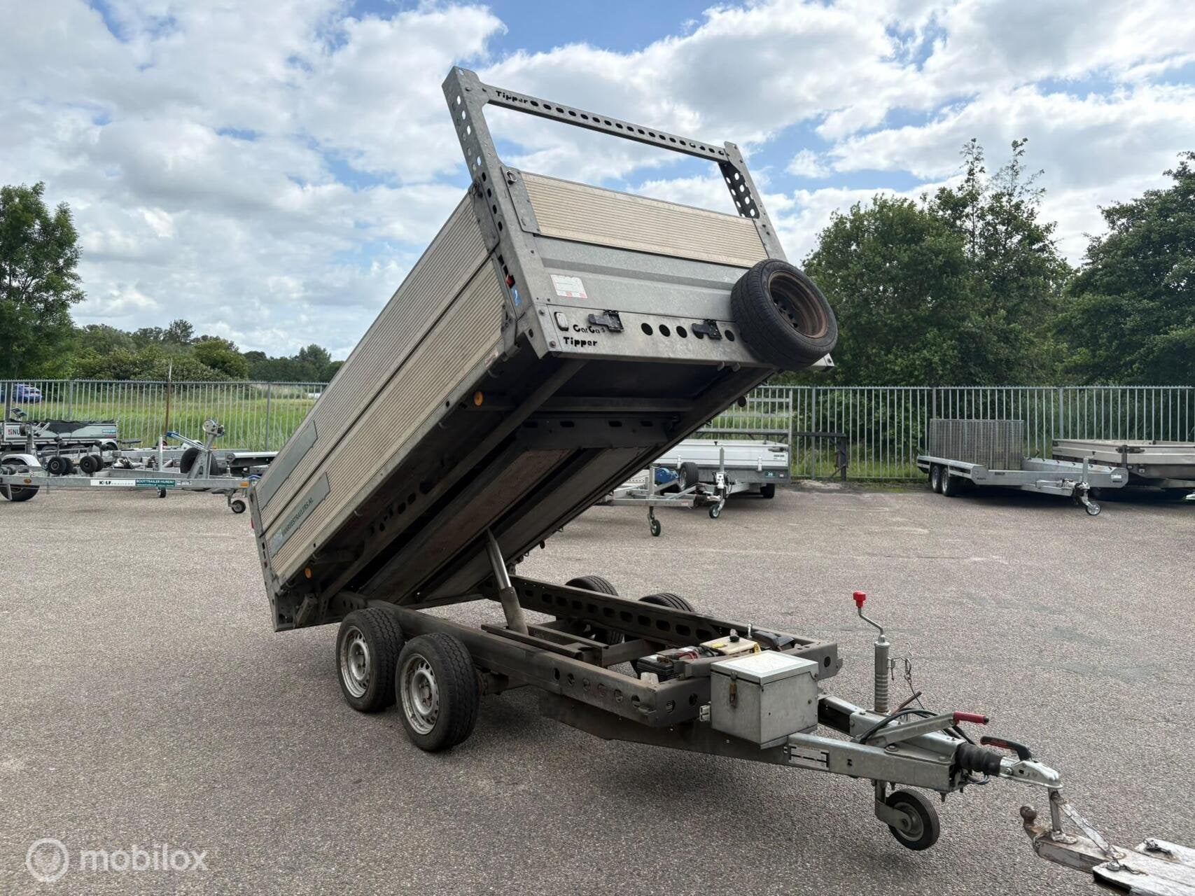 Brian James kipper 310x165 3000kg rijplaten opzetborden, Gebruikt