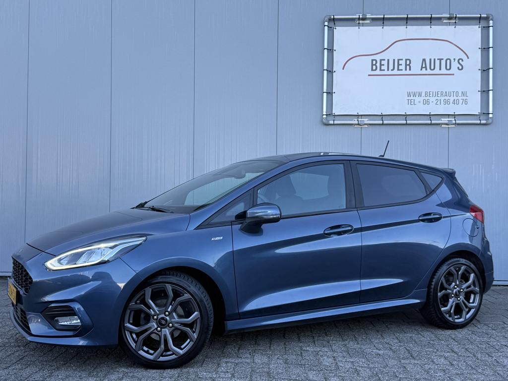 Ford Fiesta 1.0 EcoBoost ST-Line/Apple Carplay/17inch/Climat, Voorwielaandrijving, Stof, Gebruikt, Euro 6