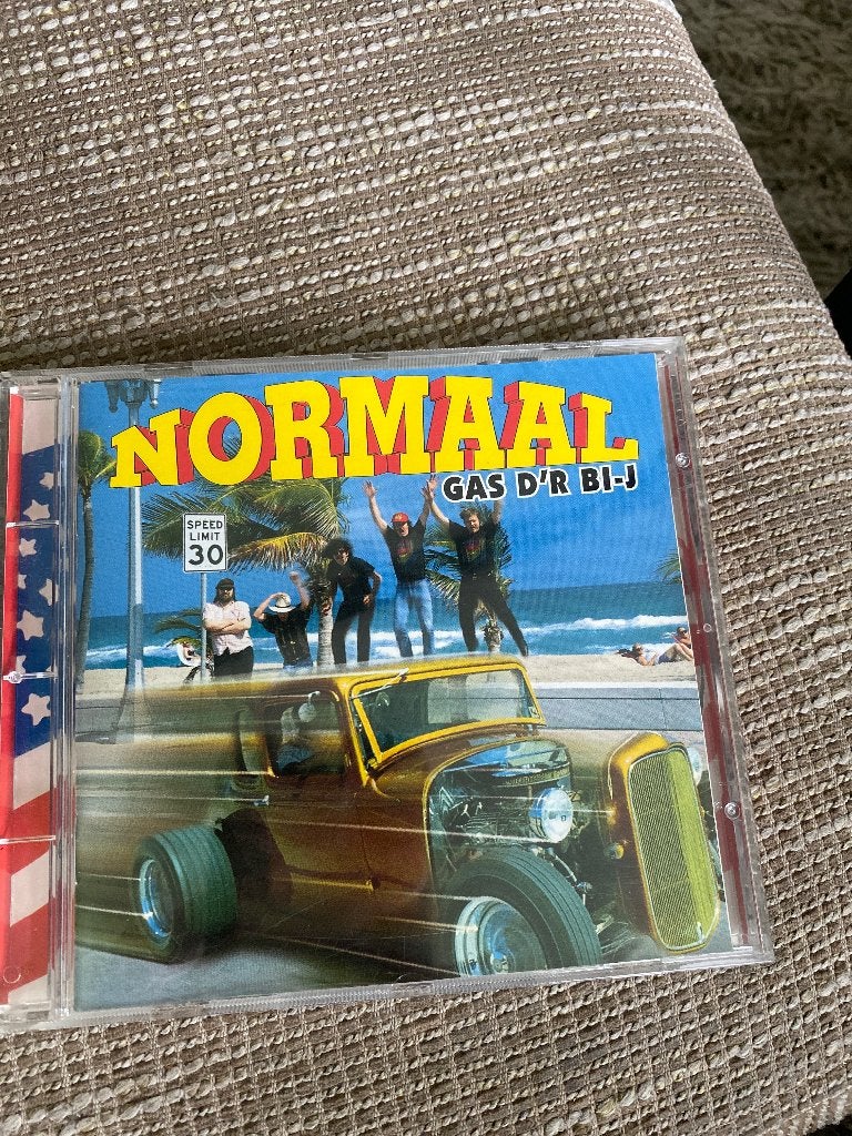 Normaal - Gas D'r Bi-j CD, Cd's en Dvd's, Cd's | Nederlandstalig, Inclusief doosje, Ophalen of Verzenden, Zo goed als nieuw, Rock