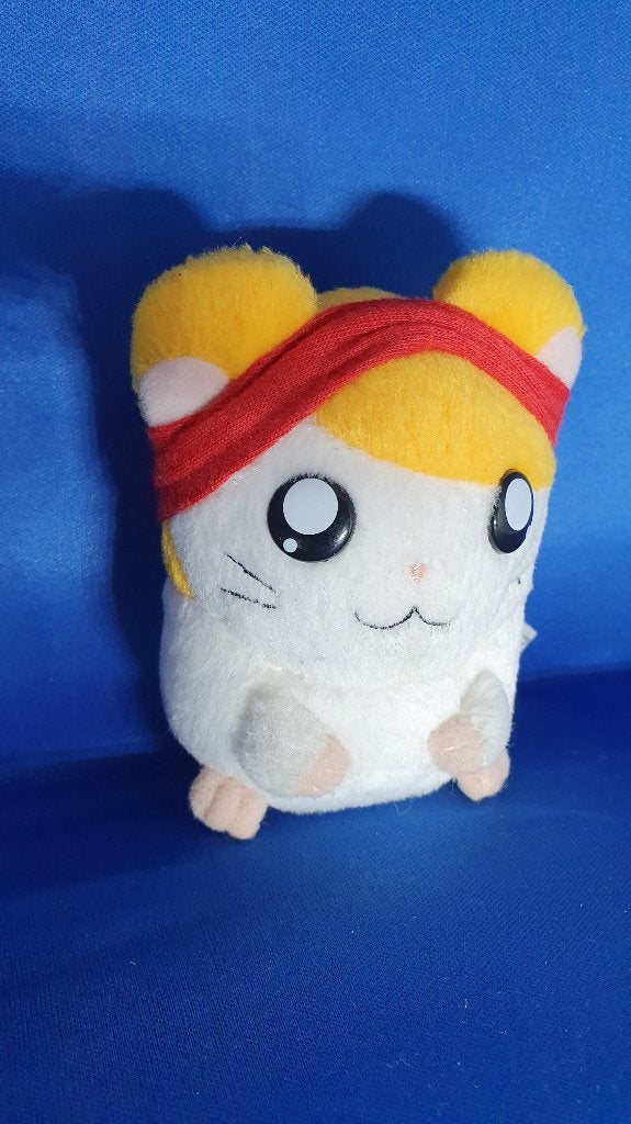 Hamtaro Ham-Ham mini knuffel, Hasbro 2002, 10cm. T1, Tweedehands verkoop, Tweedehands verkoop, Gebruikt, Overige typen