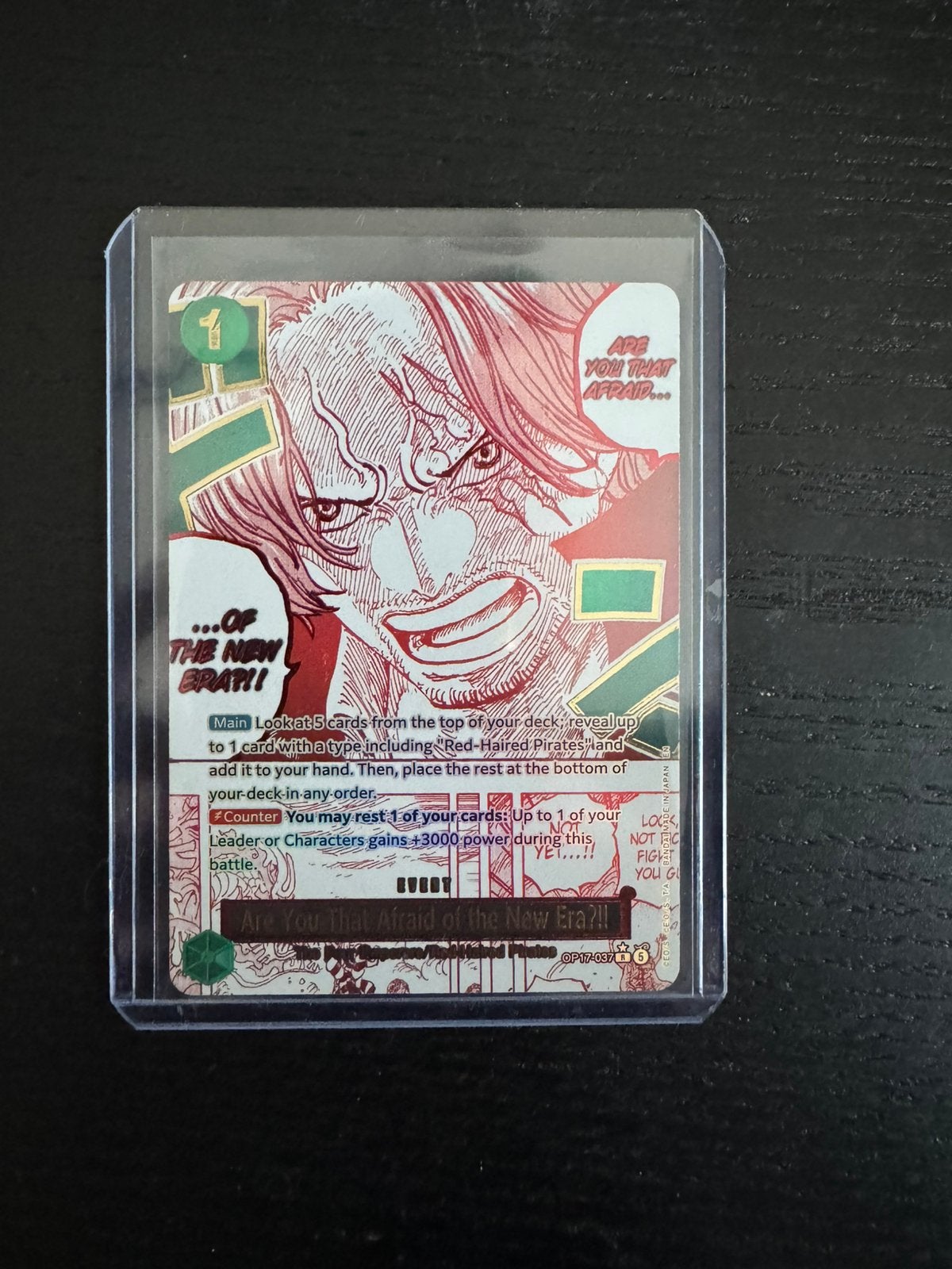 Shanks event manga op17, Ophalen of Verzenden, Zo goed als nieuw