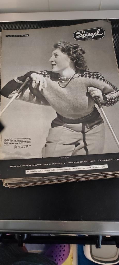 Tijdschriften de spiegel, Verzamelen, Tijdschriften, Kranten en Knipsels, Ophalen, 1940 tot 1960, Tijdschrift