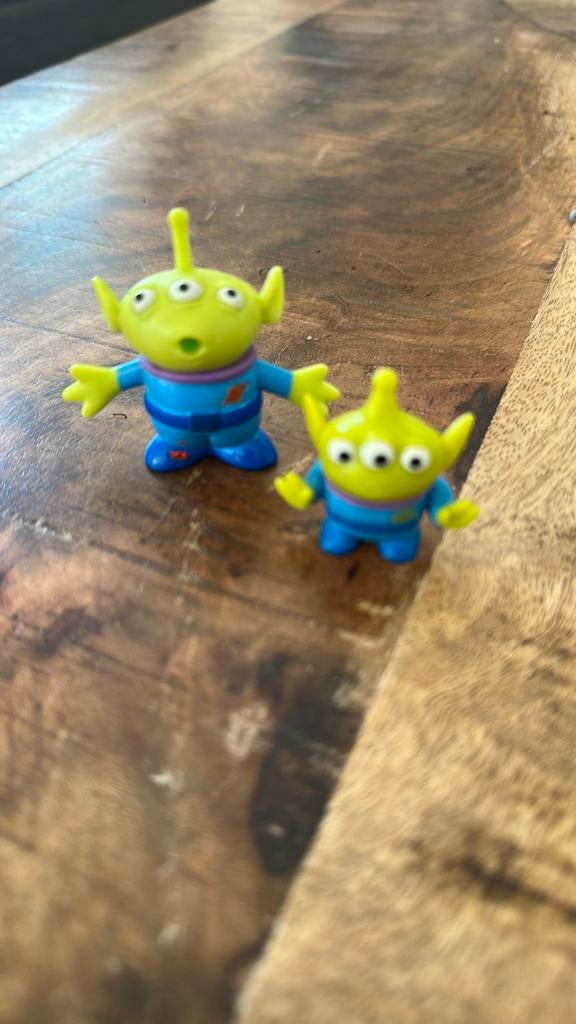 Toy Story Aliens (2 stuks), Kinderen en Baby's, Speelgoed | Actiefiguren, Ophalen of Verzenden, Gebruikt