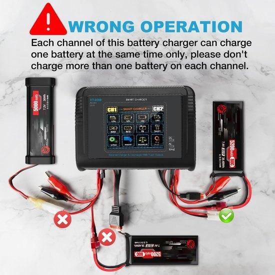 Universele RC Acculader – Lipo Oplader – Batterijlader, Corvance B.V., Verzenden, Nieuw, Corvancebol@gmail.com