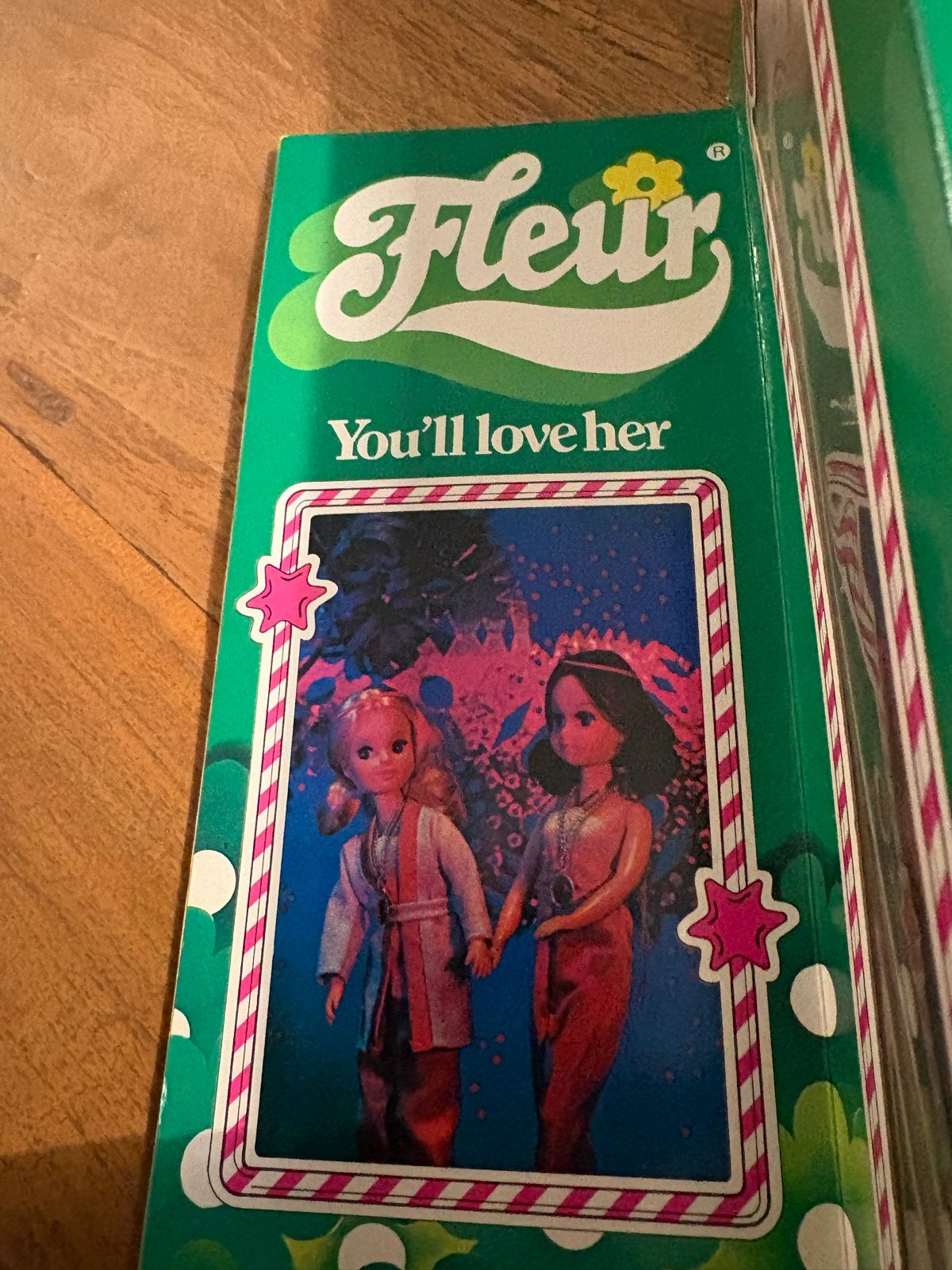 Vintage Fleur 'You'll love her' poppen doos - Disco, Ophalen of Verzenden, Gebruikt, Overige typen