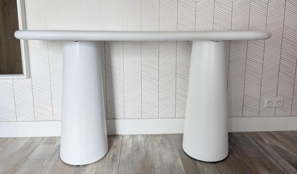 Tafel, Huis en Inrichting, Tafels | Eettafels, Ophalen, Overige materialen, Minder dan 50 cm, Zo goed als nieuw