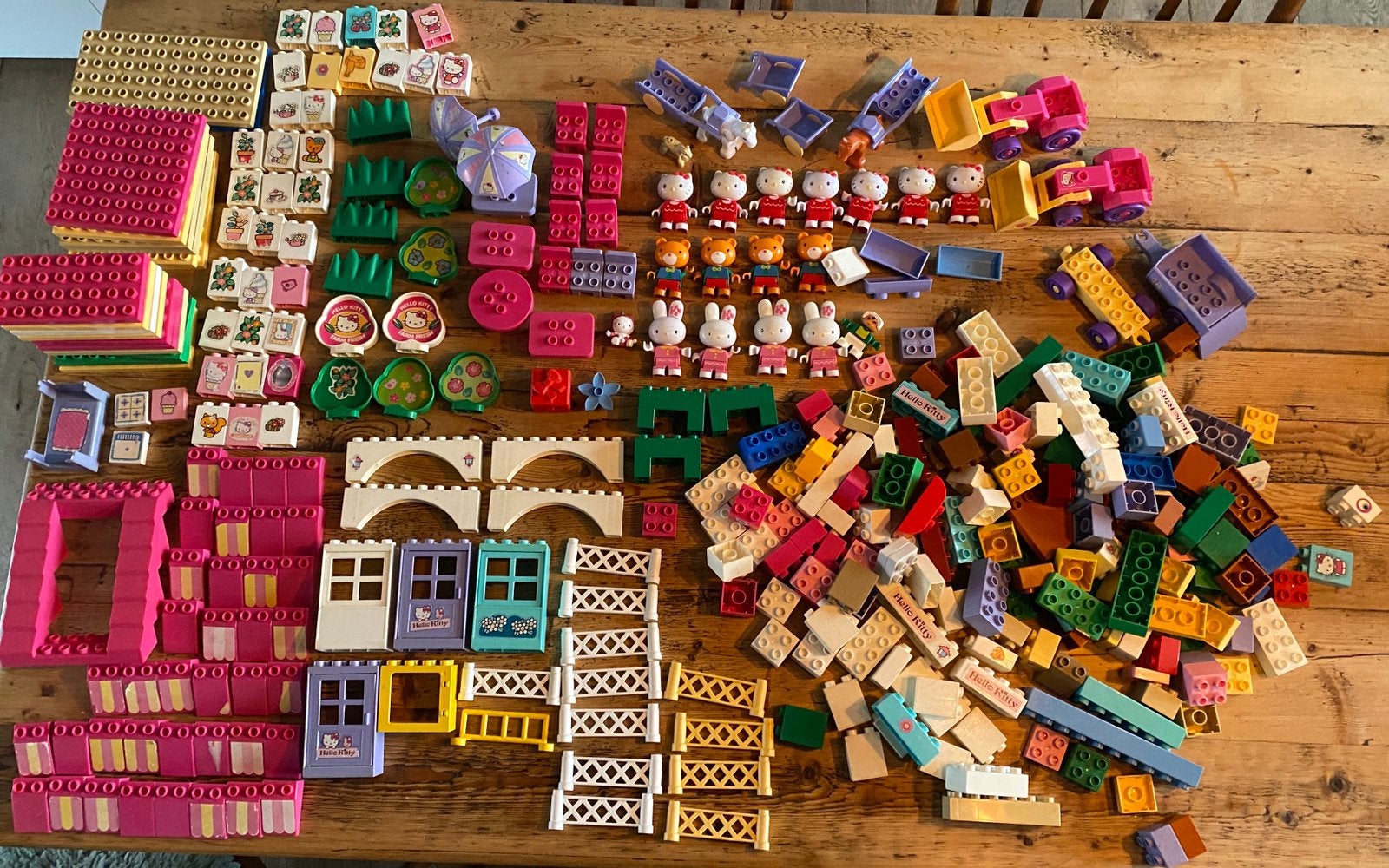 Duplo hello kitty pakket, Verzenden, Gebruikt, Duplo