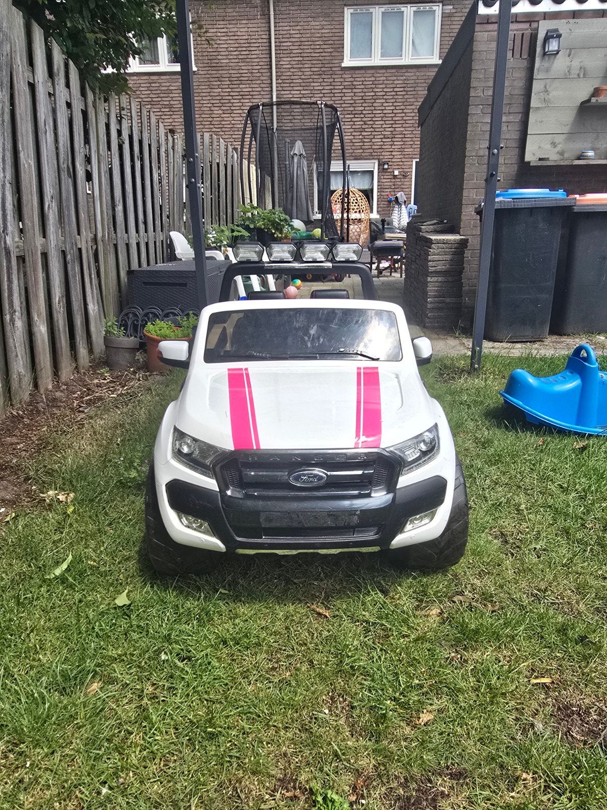 Range Rover elektrische 2-zits kinderauto met extra accu, Ophalen, Gebruikt, Afstandsbediening