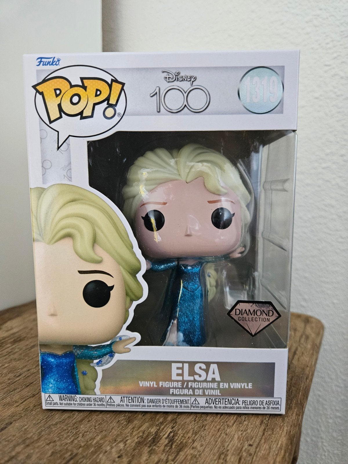 Funko Pop Elsa Frozen Disney Diamond Collection #1319, Ophalen of Verzenden, Nieuw