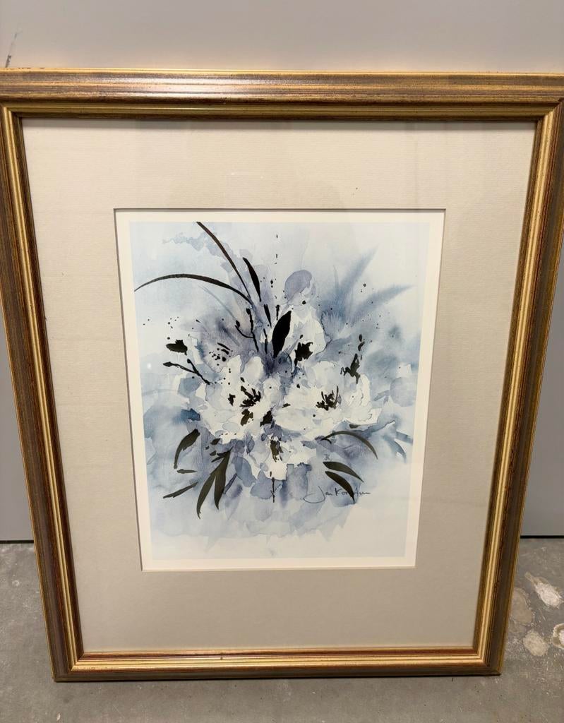 Aquarel schilderij, Huis en Inrichting, Woonaccessoires | Schilderijen, Tekeningen en Foto's, Ophalen of Verzenden, Zo goed als nieuw