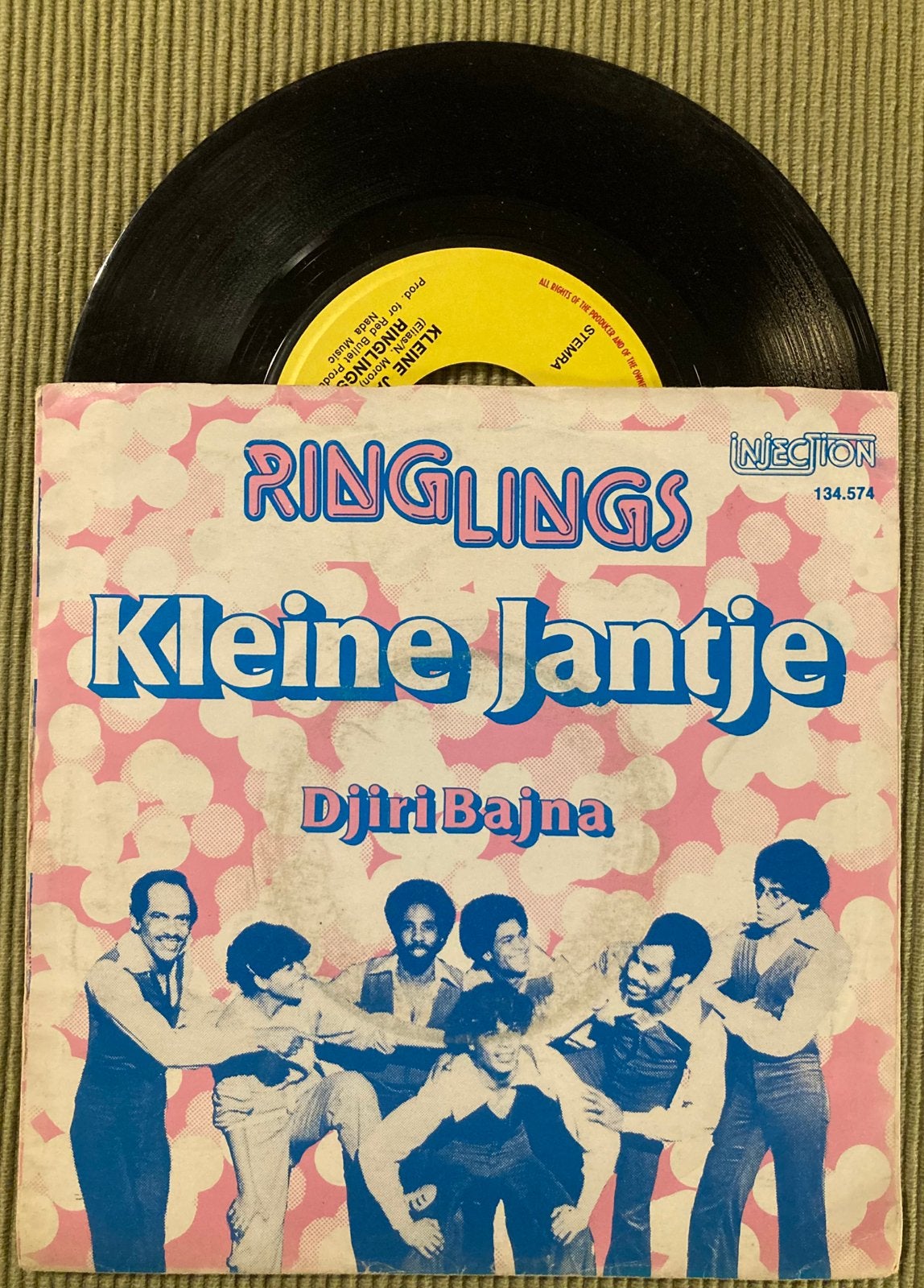 Vinyl single Ringlings - Kleine Jantje, Latin en Salsa, Gebruikt, 7 inch, Ophalen of Verzenden