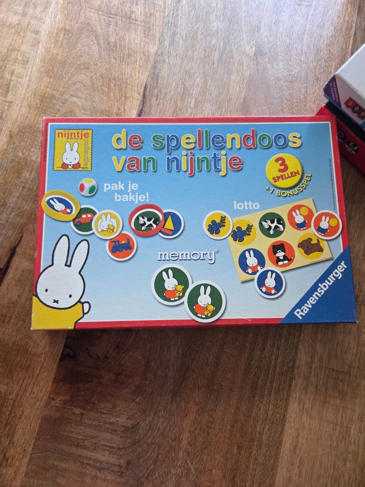 Nijntje Spellendoos: 3 Spellen + Bonusspel Ravensburger, Hobby en Vrije tijd, Gezelschapsspellen | Bordspellen, Een of twee spelers