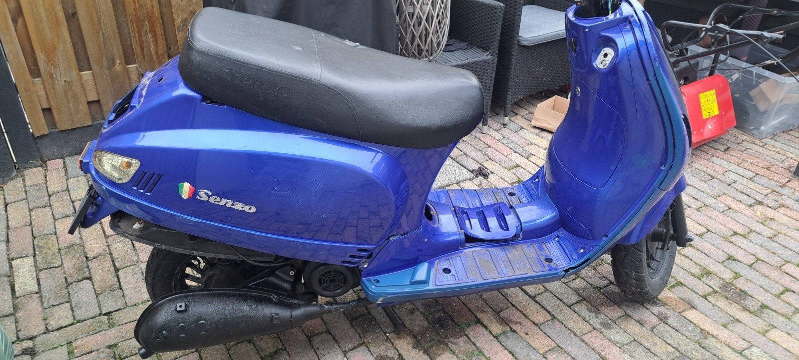 Senzo project gratis ophalen, gaat zaterdag naar de sloop, Fietsen en Brommers, Ophalen of Verzenden