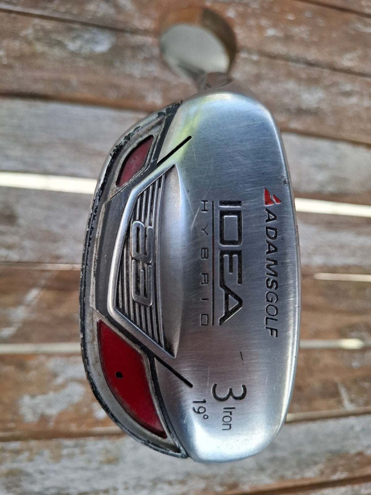 Adams golf a3 idea 3 hybrid 19 linkshandig, Sport en Fitness, Golf, Ophalen, Gebruikt, Club