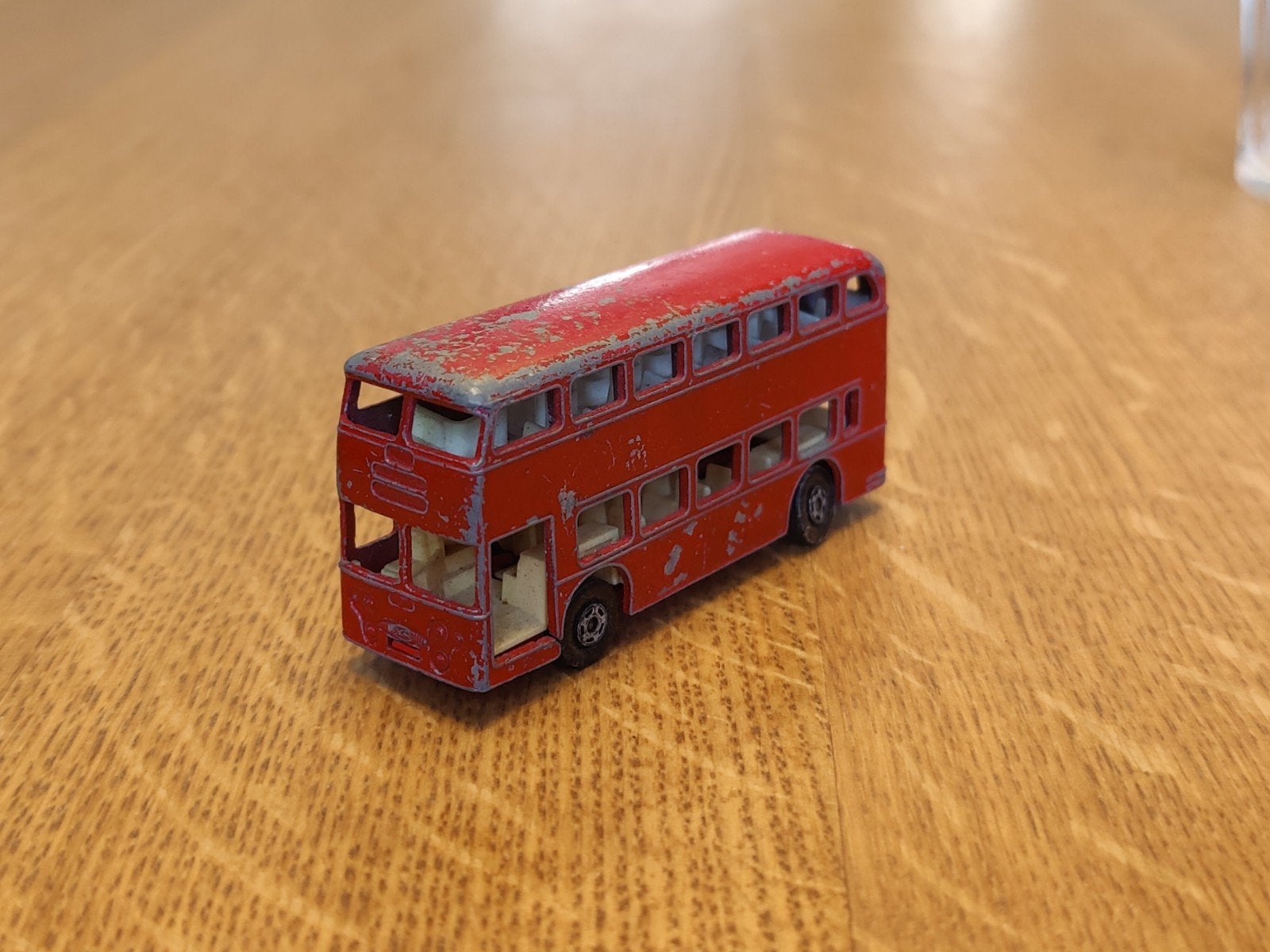 Matchbox Daimler Dubbeldekker Bus ROOD, Ophalen of Verzenden, Zo goed als nieuw, Bus of Vrachtwagen