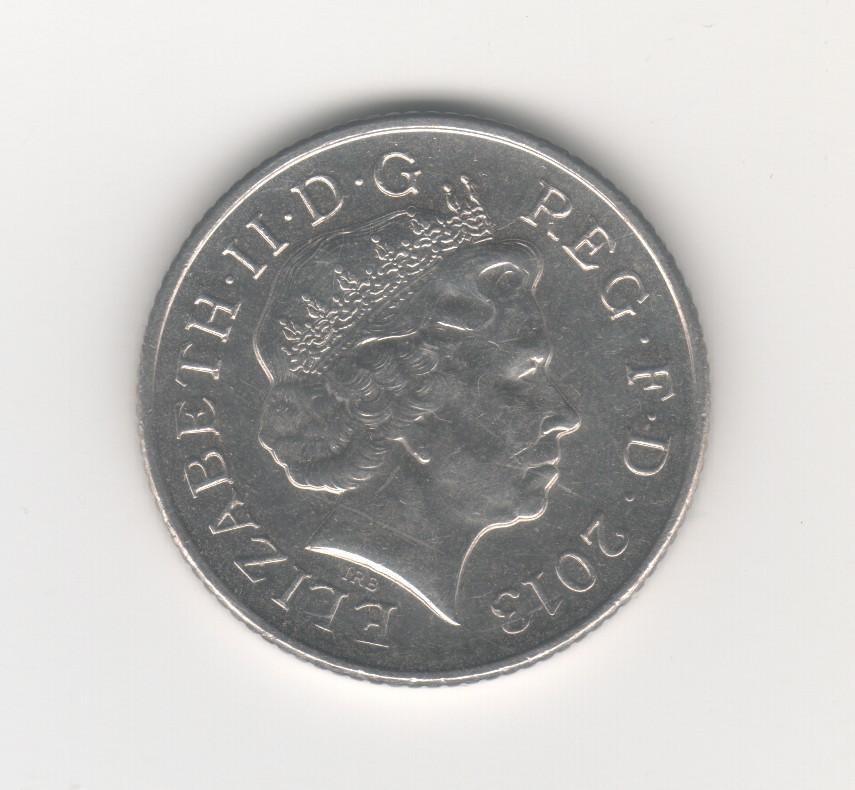 10 pence Verenigd Koninkrijk 2013 (M275), Ophalen of Verzenden, Overige landen, Losse munt