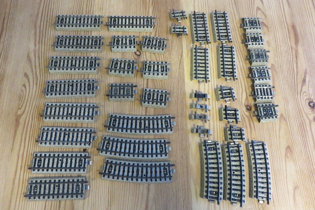 Marklin rail , ruim assortiment m rails HO, Wisselstroom, Rails, Ophalen of Verzenden, Märklin