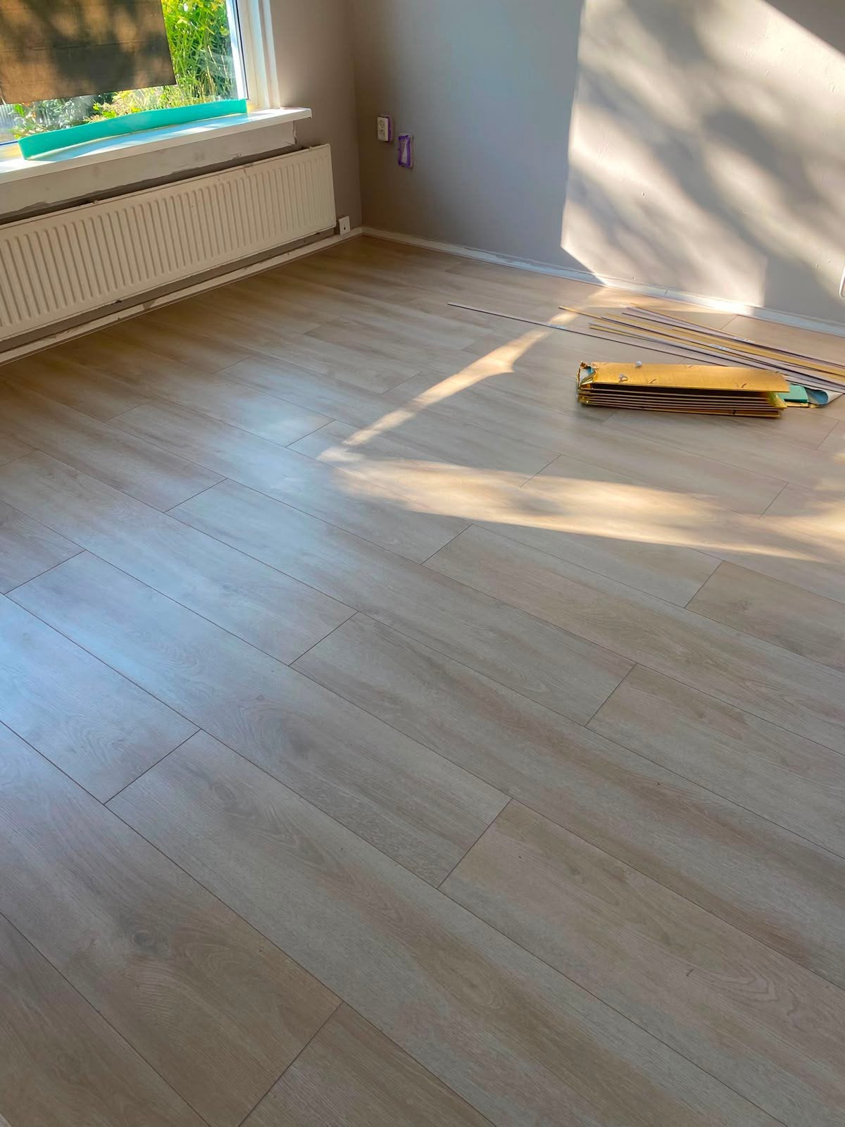 laminaat leggen, verf, stukadoor 0626236594, Ophalen of Verzenden, Zo goed als nieuw, Laminaat