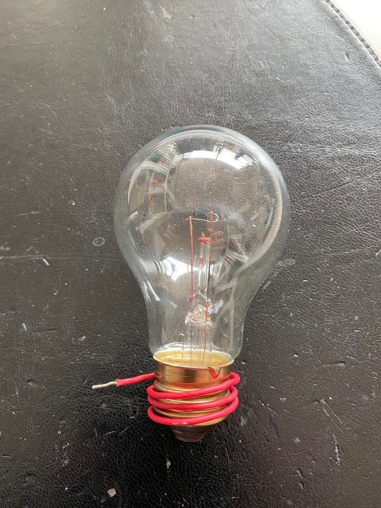 Voor Ingo maurer 24 volt gloeilamp 25 watt voor lucellino, Ophalen of Verzenden, Zo goed als nieuw, E27 (groot), Gloeilamp