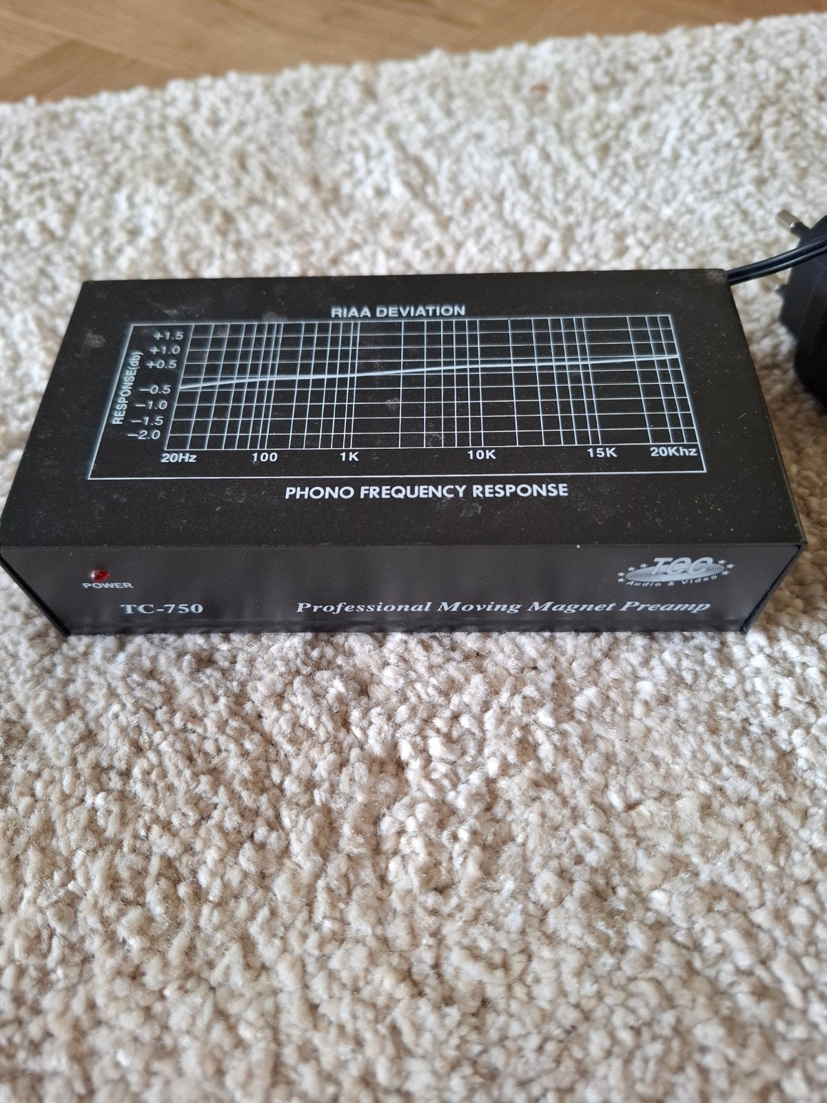 TC-750 Professionele Moving Magnet Phono Voorversterker, Audio, Tv en Foto, Versterkers en Receivers, Overige merken, Ophalen of Verzenden