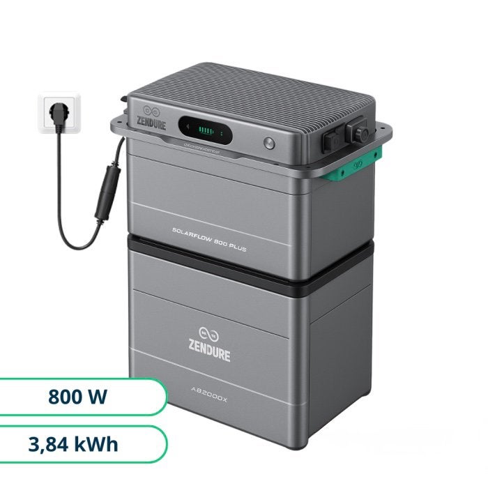 Zendure SolarFlow 800 Plus + AB2000X uitbreiding & P1 meter, Ophalen, Zo goed als nieuw