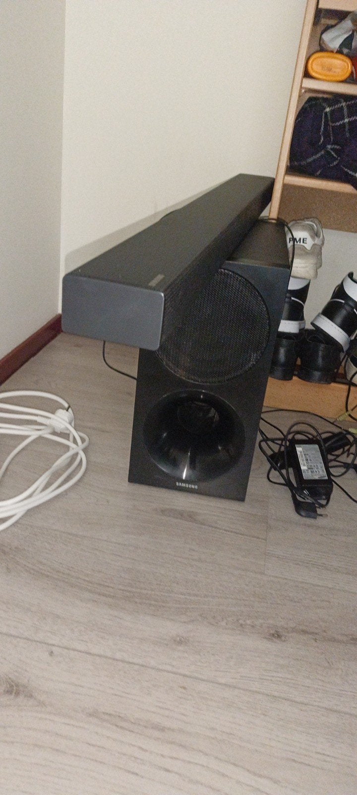 Samsung Soundbar met subwoofer voor TV, Ophalen, Met externe subwoofer, Gebruikt