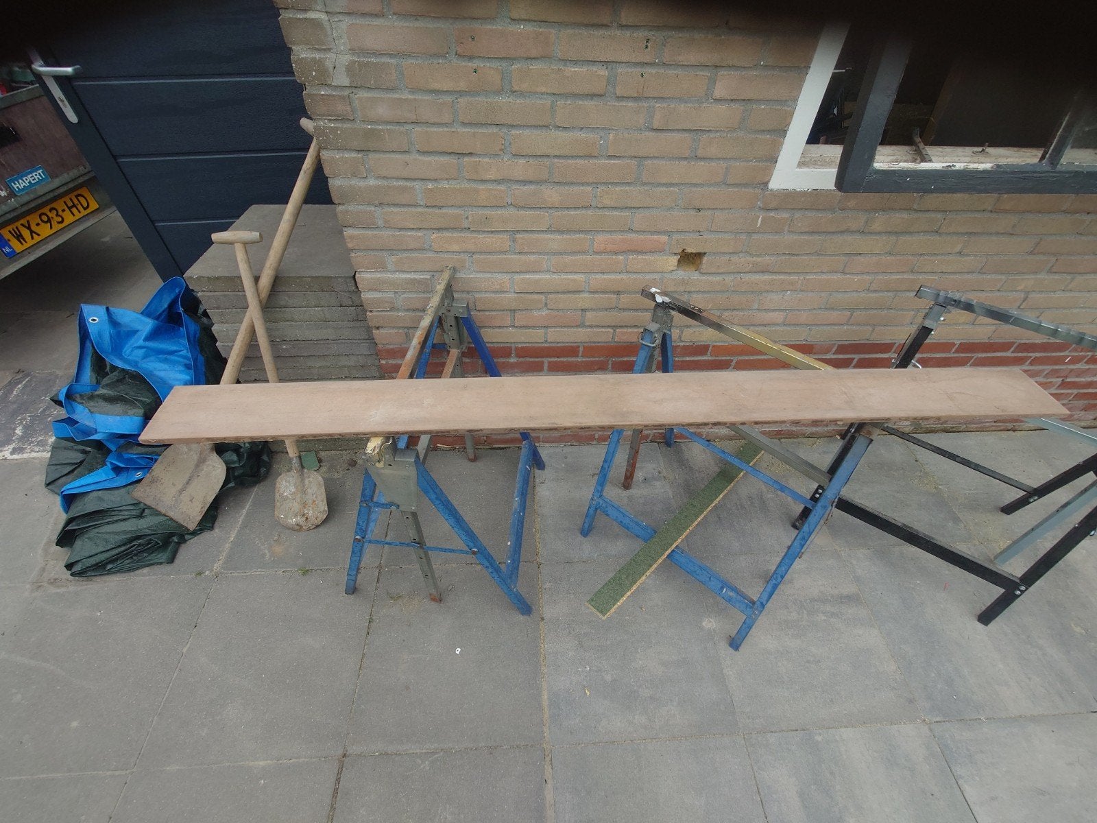 Partij kunststof planken 177x14x1.5 - nieuw en gebruikt, Ophalen of Verzenden