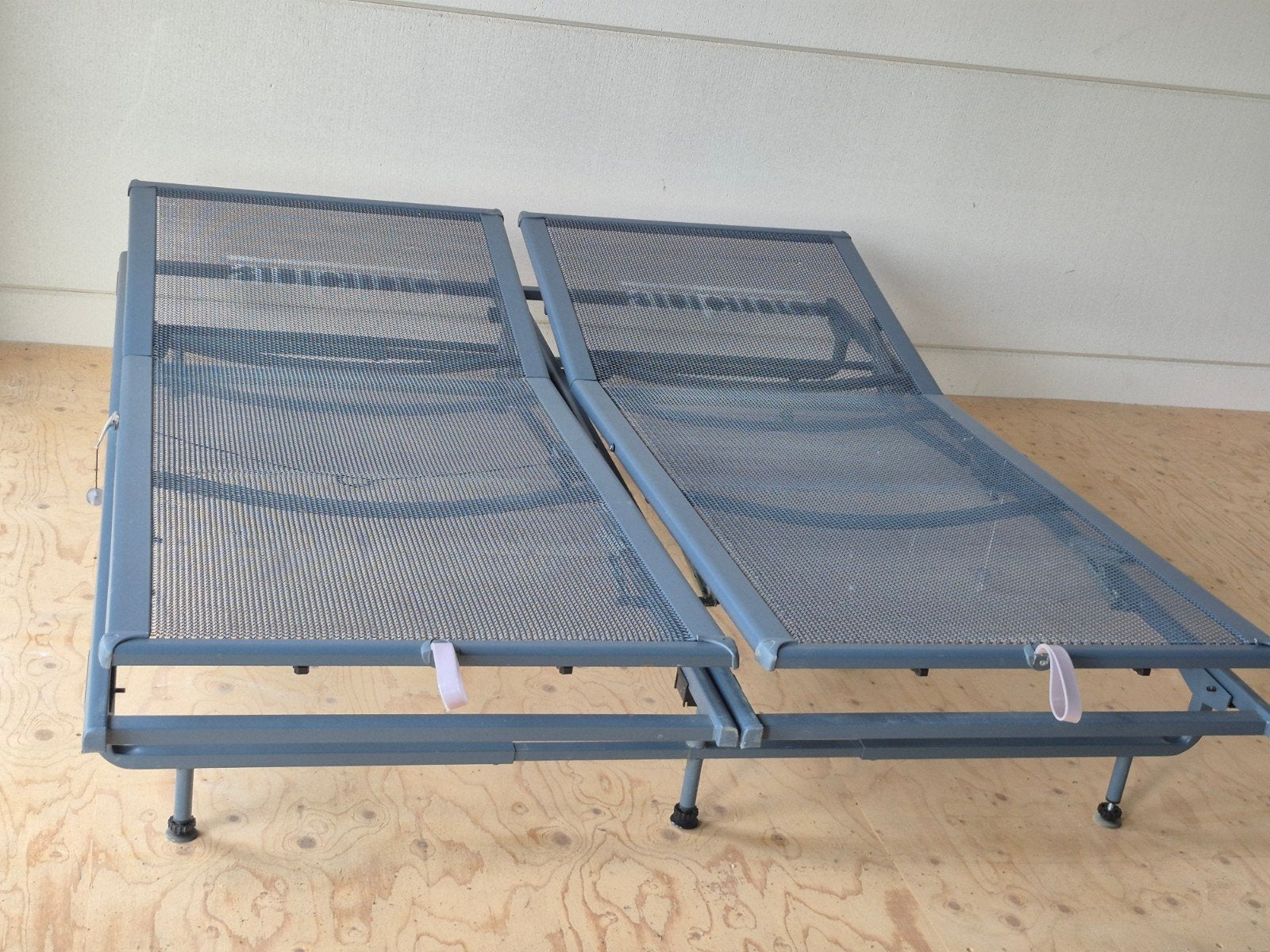 auping k2,bedbodem,spiraalveerbodem,90x210cm,handverstelbaar, Ophalen, Zo goed als nieuw, Eenpersoons, 90 cm