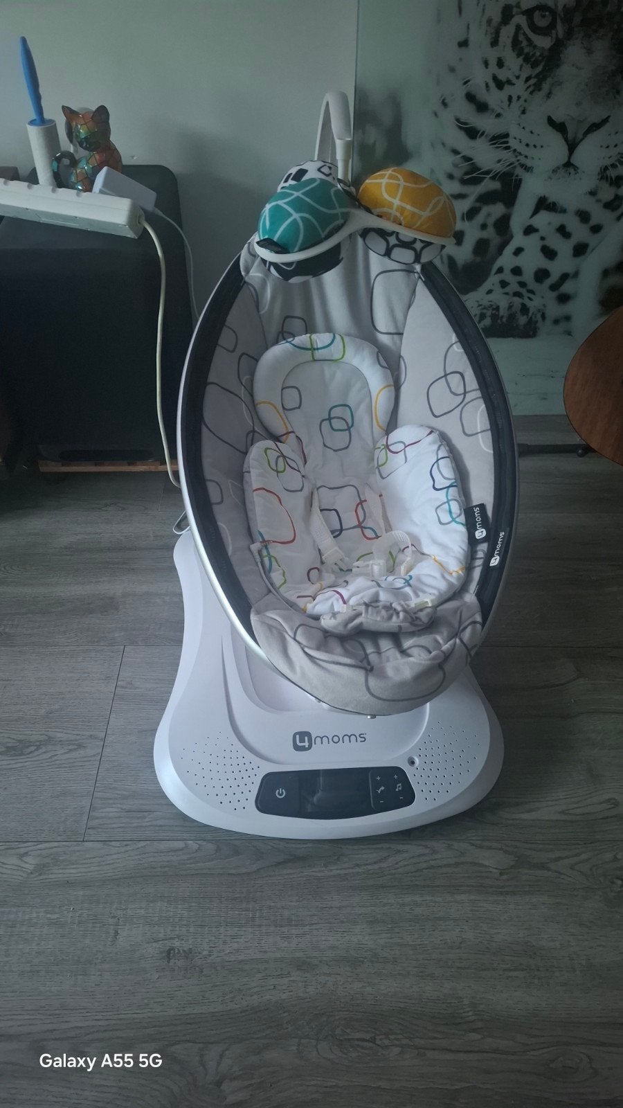 4moms mamaRoo 4.0 Wipstoel met beweging en geluid, Kinderen en Baby's, Wipstoeltjes, Ophalen, Zo goed als nieuw, Topmark, Verstelbaar