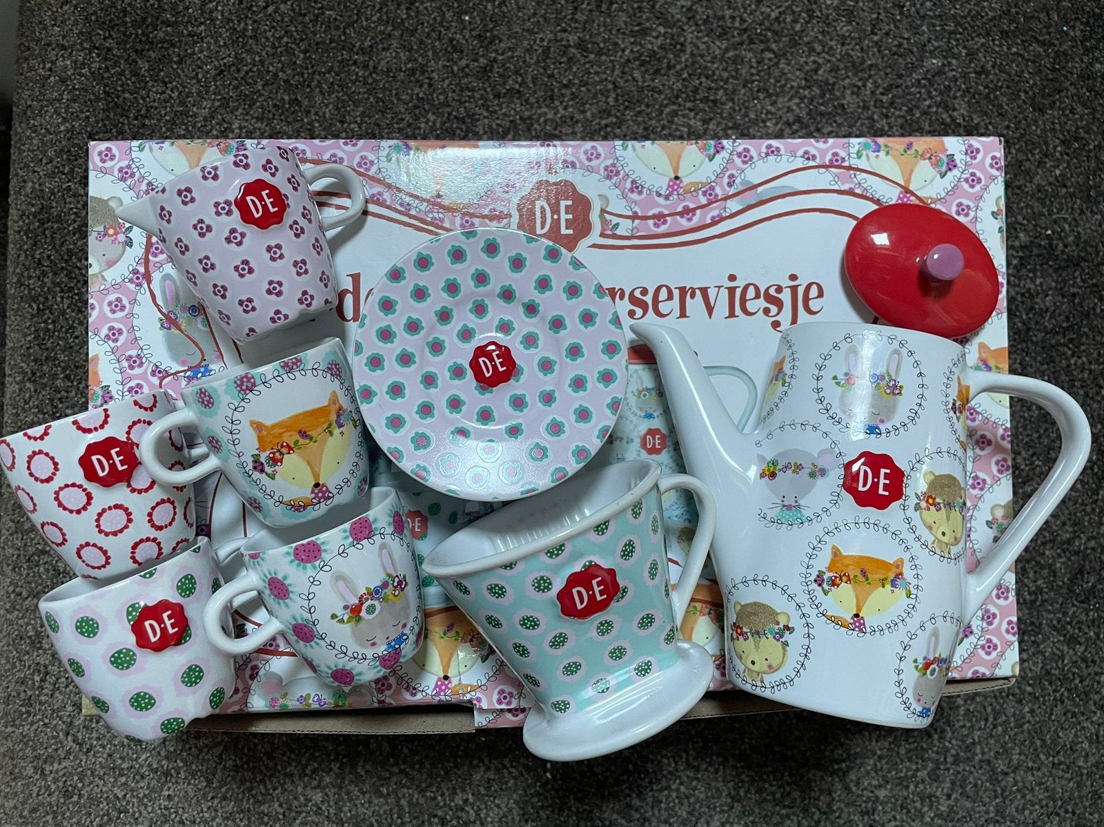 Douwe Egberts kinderserviesje, Ophalen, Zo goed als nieuw