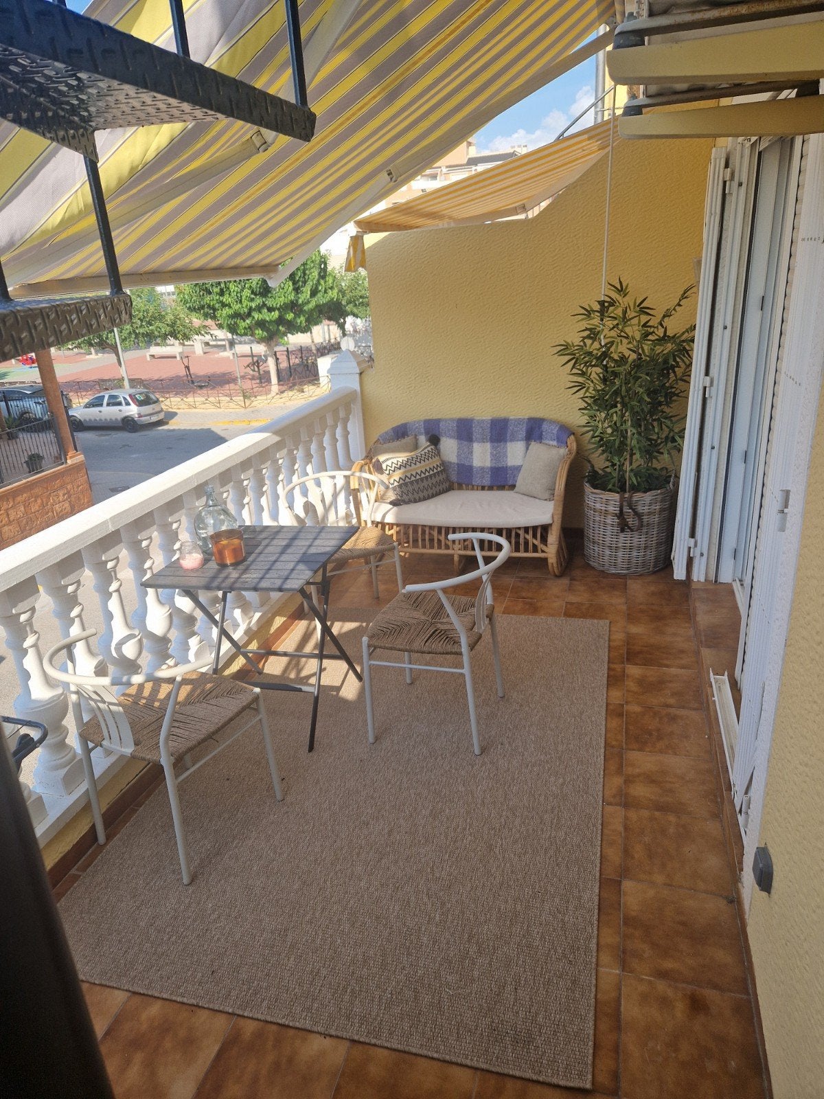Te huur Costa Blanca, 4 kmr appartement omgeving Benjiofar, Vakantie, Vakantiehuizen | Spanje, Airconditioning, Tv, Wasmachine