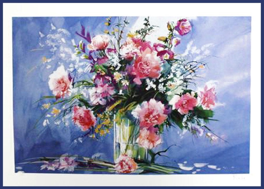Roche # Bouquet de Fleurs # Fantastisch Kleurrijk Werk, Ophalen of Verzenden