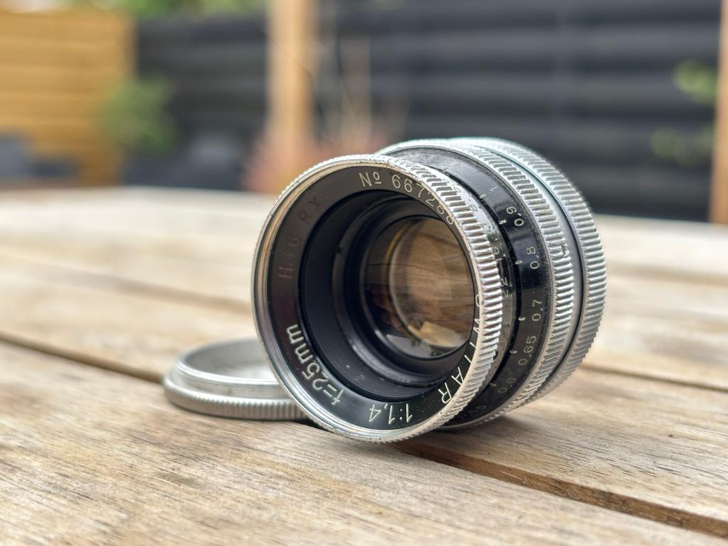Kern Paillard Switar 25mm f/1.4 H16 RX – Vintage Cine Lens, Ophalen of Verzenden, Zo goed als nieuw, Overige typen